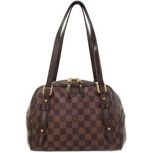 Louis Vuitton Damier Ebene Brown Rivington Shoulder Bag